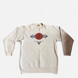 ‘94 Oneita Beige Crewneck